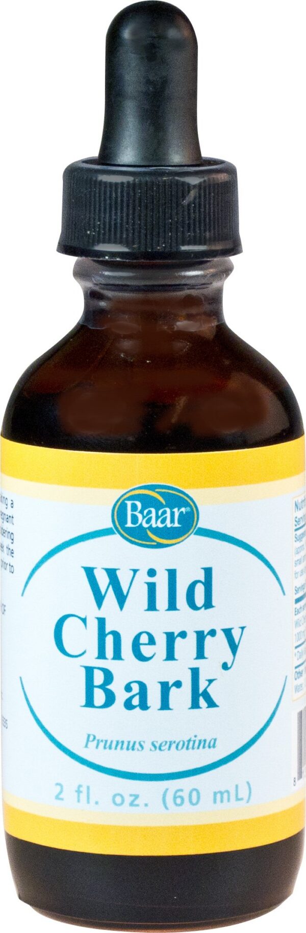 Botella extracto fluido corteza cerezo silvestre baar 2 oz