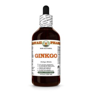 Extracto de ginkgo biloba sin alcohol botella 4 fl oz