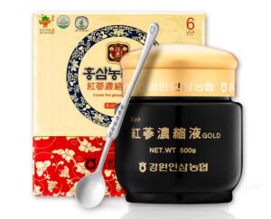 Extracto de ginseng rojo coreano Gangwoninsam botella 500g