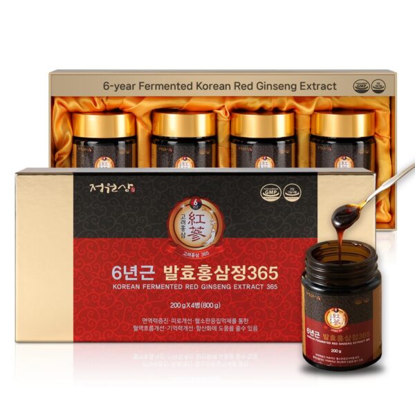 Botellas del extracto de ginseng rojo coreano Jungwonsam