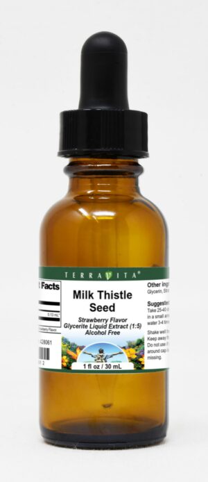 Extracto glicerinado semillas cardo mariano sabor fresa TerraVita