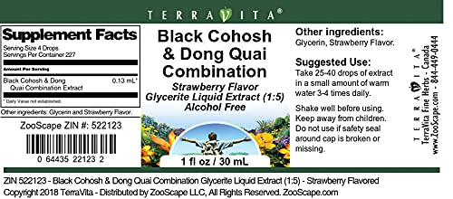 Extracto glicerito sabor fresa 1 onza suplemento herbal