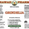 Version 1.0.0 Detalle etiqueta extracto Grindelia natural sin alcohol