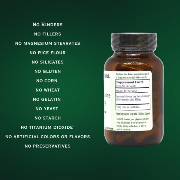 Version 1.0.0 Extracto Gymnema Sylvestre puro sin alérgenos Barlowe