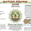 Extracto herbal de aloe natural sin alcohol 2 oz Hawaii Pharm