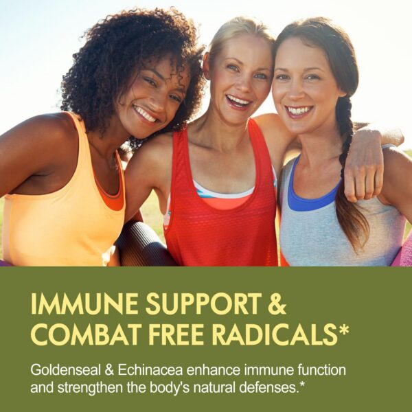 Extracto herbal Goldenseal y Equinácea en gotas FIOLIVAD