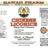 Extracto herbal regaliz sin alcohol 8 oz Hawaii Pharm