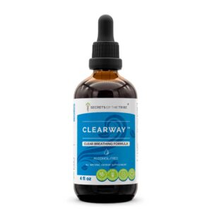 Extracto herbal sin alcohol Clearway con regaliz 4 oz