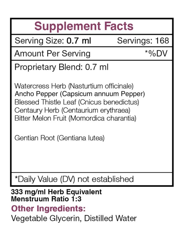 Extracto herbal sin alcohol fórmula natural Secrets of the Tribe