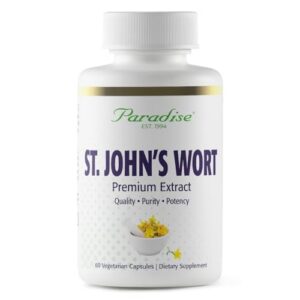 Extracto de Hierba de San Juan cápsulas Paradise Herbs envase