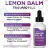 Extracto de hoja de olivo para apoyo inmune en TriGuard Lemon Balm Plus