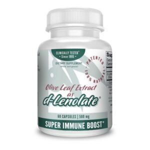 Extracto hoja de olivo East Park d-Lenolate 500mg 60 cápsulas veganas