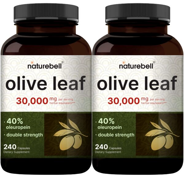 Extracto hoja de olivo NatureBell botella frontal