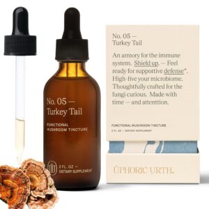 Frasco de extracto hongo cola de pavo Uphoric Urth salud inmunológica