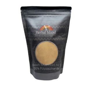 Version 1.0.0 Extracto de hongo Reishi 10:1 en empaque