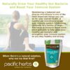 Extracto hongo Reishi Pacific Herbs para salud y defensa inmunológica