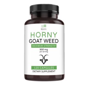 Extracto Horny Goat Weed cápsulas 900mg energía resistencia