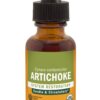 Version 1.0.0 Extracto líquido de alcachofa orgánico Herb Pharm botella frontal