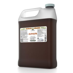 Extracto líquido de alfalfa orgánica sin alcohol de Hawaii Pharm