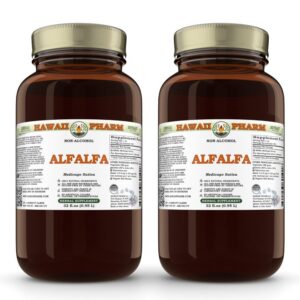 Extracto líquido de alfalfa sin alcohol botella 64 oz