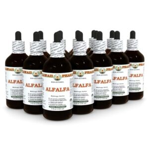 Extracto líquido de alfalfa sin alcohol botella Hawaii Pharm 15x4 oz
