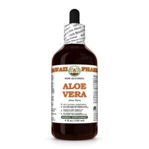 Extracto líquido de Aloe Vera natural sin alcohol 4 oz Hawaii Pharm