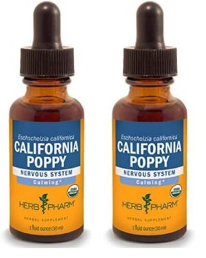 Extracto líquido amapola California Herb Pharm paquete 2 unidades