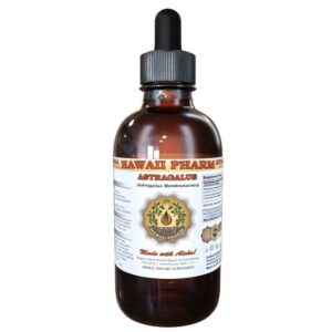 Botella extracto líquido de Astrágalo orgánico 4 oz Hawaii Pharm