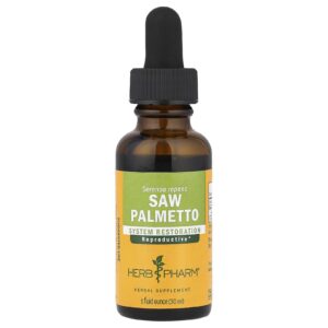 Version 1.0.0 extracto líquido bayas saw palmetto herb pharm 1 onza