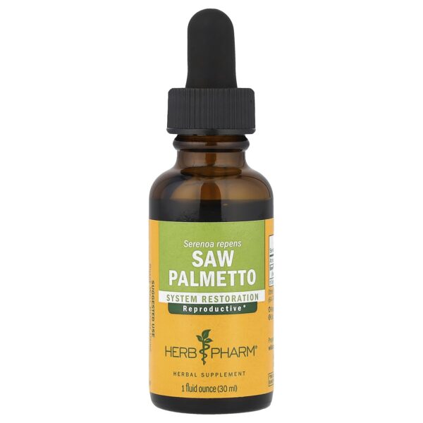 extracto líquido bayas saw palmetto herb pharm 1 onza
