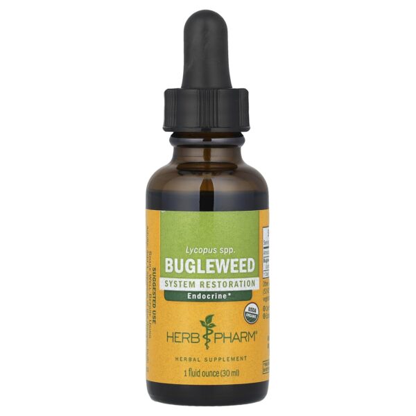 Extracto líquido Bugleweed Herb Pharm botella 1 onza