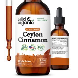 Version 1.0.0 Extracto líquido canela de Ceilán Wild Organic botella