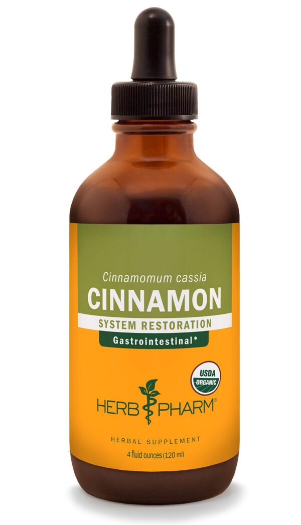 extracto líquido de canela orgánico herb pharm apoyo cardiovascular