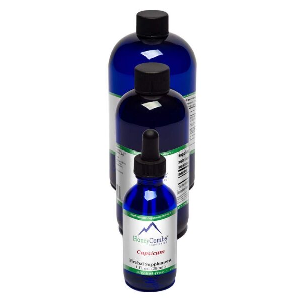 Extracto líquido de capsicum HoneyCombs en botella 8oz