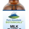 Extracto líquido de cardo mariano Pure Mountain Botanicals botella