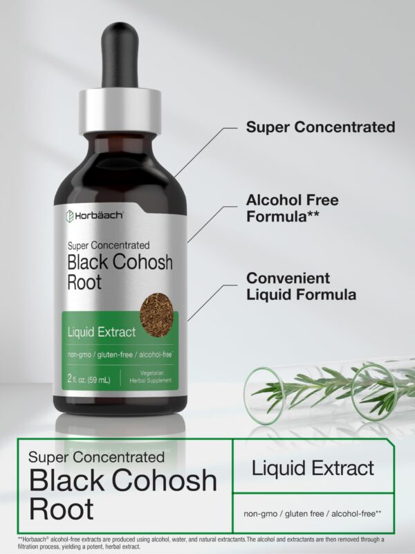 Extracto líquido cohosh negro Horbäach 2 fl oz