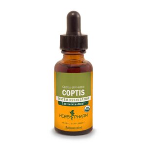 Extracto líquido de Coptis para sistema digestivo Herb Pharm 1 fl oz