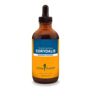 Version 1.0.0 Extracto líquido Corydalis Herb Pharm botella 4 onzas