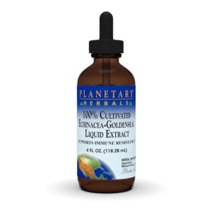 Extracto líquido Echinacea-Goldenseal 4oz Planetary Herbals