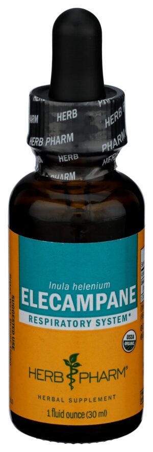 Extracto líquido orgánico de elecampane Herb Pharm 1 onza