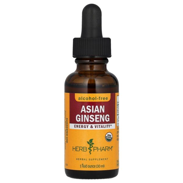 Extracto líquido Ginseng Panax Herb Pharm 1 onza