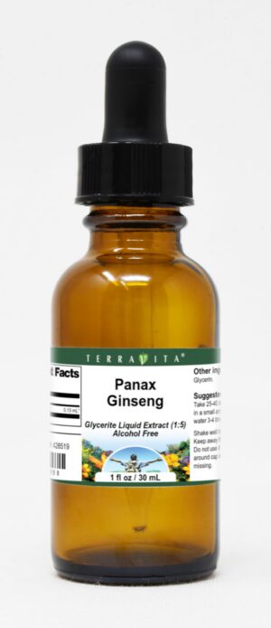 Version 1.0.0 Extracto líquido de ginseng Panax Sin sabor TerraVita