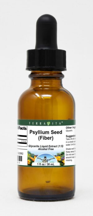 Extracto líquido glicerita Psyllium TerraVita 1 oz