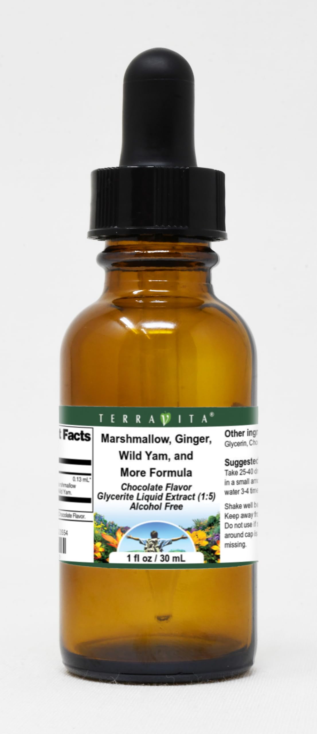 Terravita Marshmallow Ginger Wild Yam Liquid Extract, 1:5