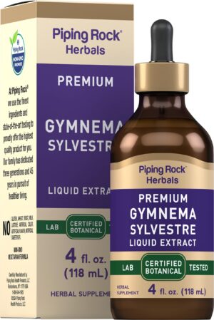 Extracto líquido Gymnema Sylvestre Piping Rock 120ml marrón