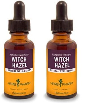 Extracto líquido Hamamelis Herb Pharm 1 Fl Oz paquete doble