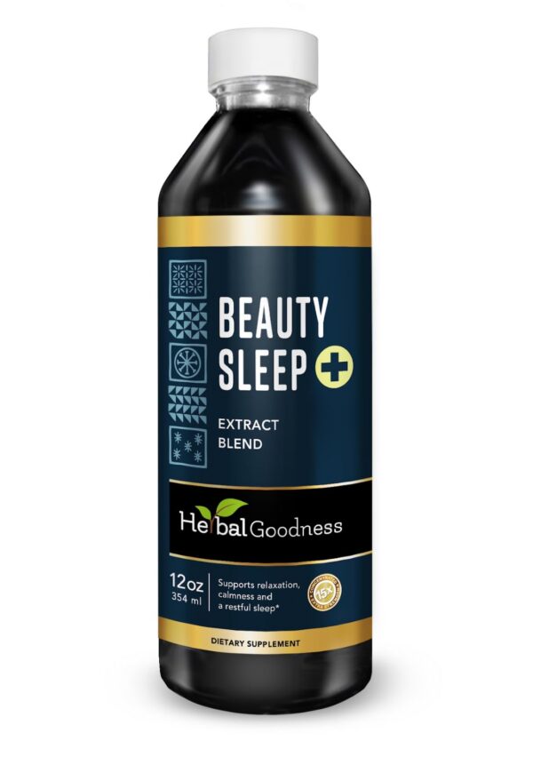 Extracto líquido Herbal Goodness Beauty Sleep 12oz colágeno piel