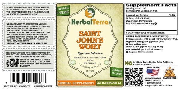 Version 1.0.0 Extracto líquido de hierbas orgánicas para bienestar natural