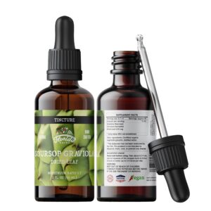 Version 1.0.0 Extracto líquido de hoja de graviola Florida Herbs frasco