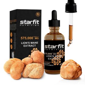 Version 1.0.0 Extracto liquido hongo melena de leon 575000 mg botella 4 fl oz